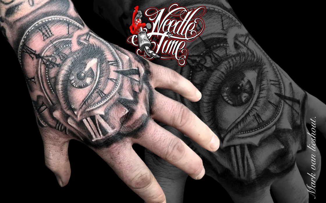 wees onder de indruk herten Sta in plaats daarvan op Hand tattoo - Needle Time Tattoo Studio Eersel