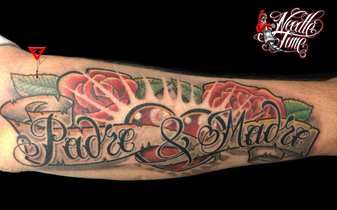 Mio Padre e mia Madre - Needle Time Tattoo Studio Eersel