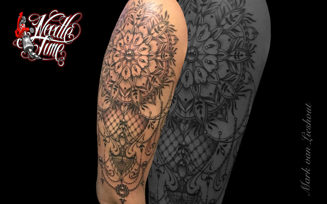 Mandala on the shoulder