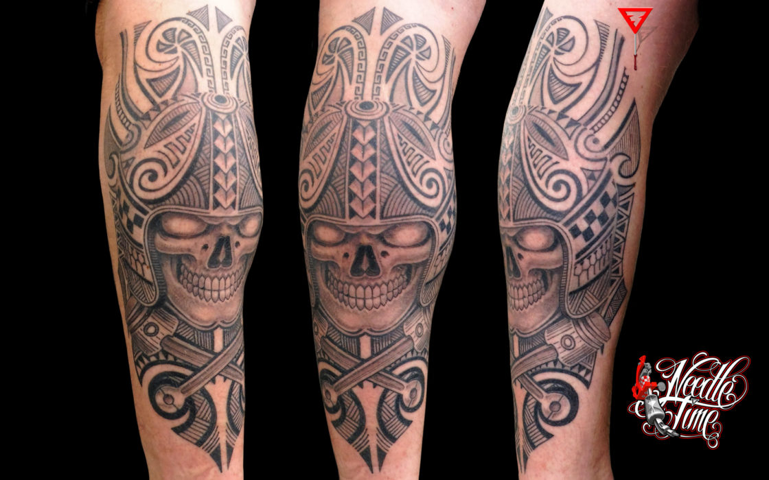 Maori lovin' biker-Hans van Hemert